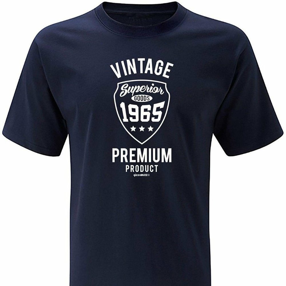 Made in 1965 Vintage T-Shirt Born 1965 Birthday XL